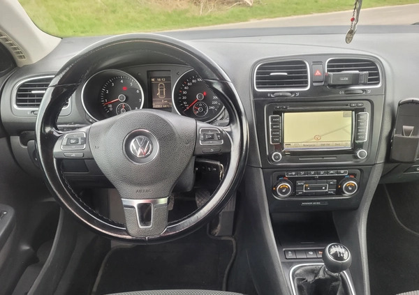 Volkswagen Golf cena 25900 przebieg: 217000, rok produkcji 2012 z Witkowo małe 67